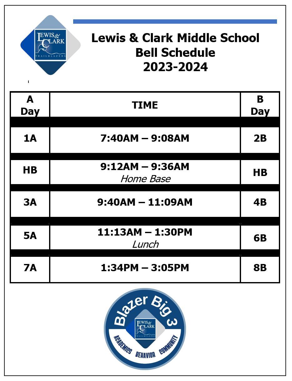 Bell Schedule 